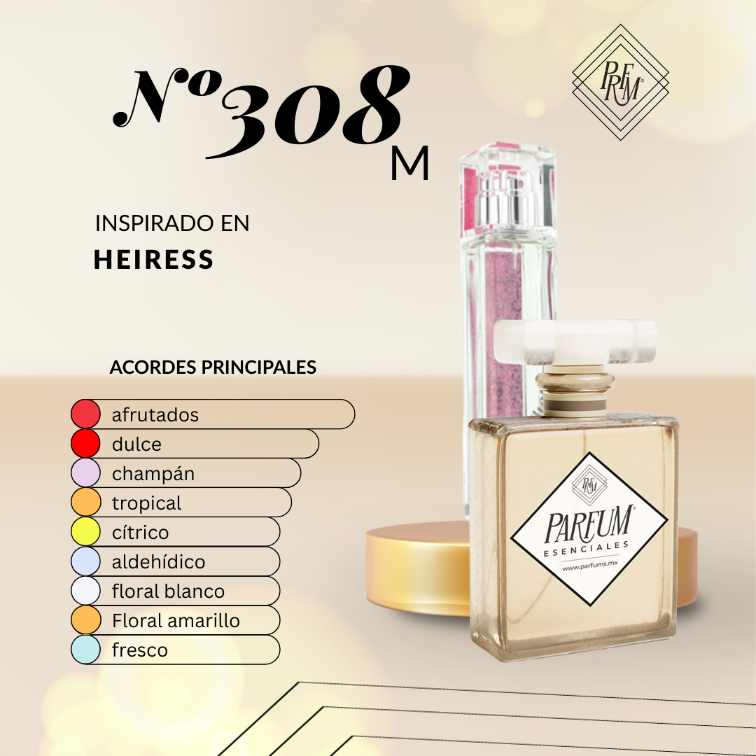 308M inspirado HEIRESS FEM