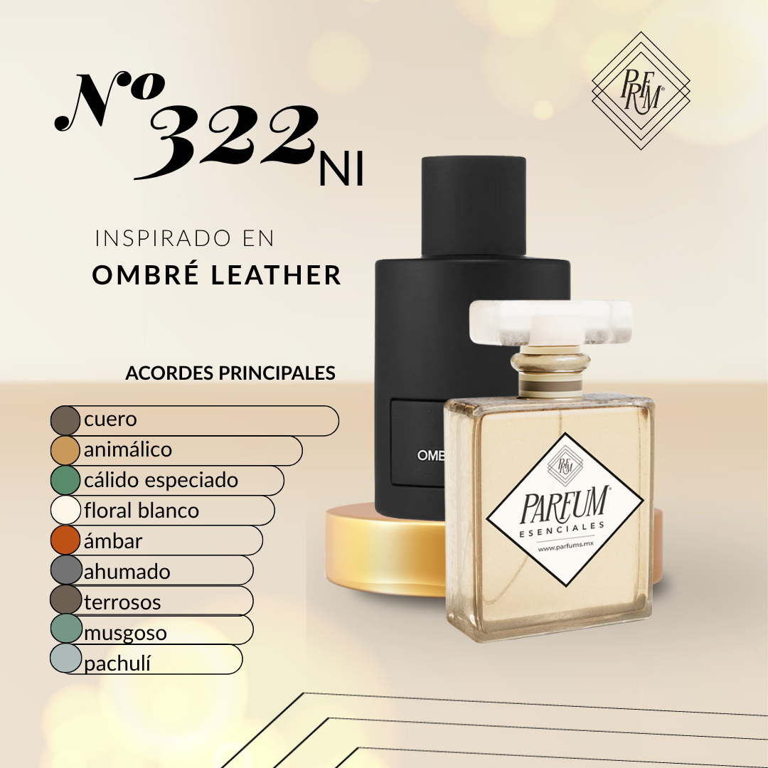 322NI- inspirado en OMBRÉ LEATHER UNISEX