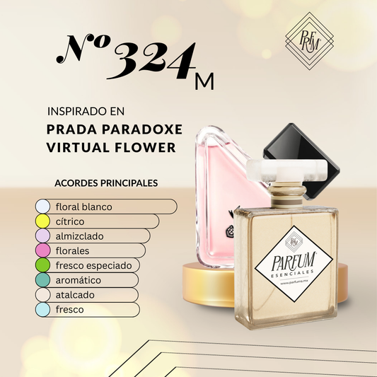324M inspirado en PARADOXE  VIRTUAL FLOWER FEM