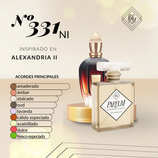 331NI- inspirado en ALEXANDRIA II UNISEX