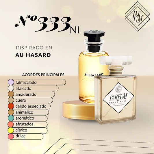 333NI- inspirado AU HASARD MAN