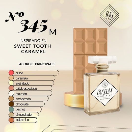 345M inspirado en  SWEET TOOTH CARAMEL