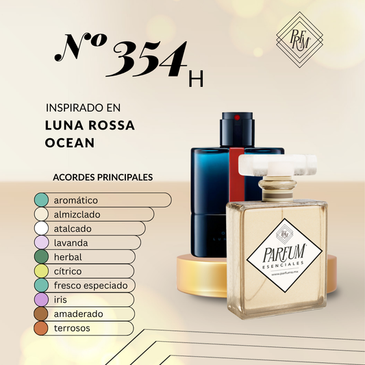 354H inspirado en LUNA ROSSA OCEAN