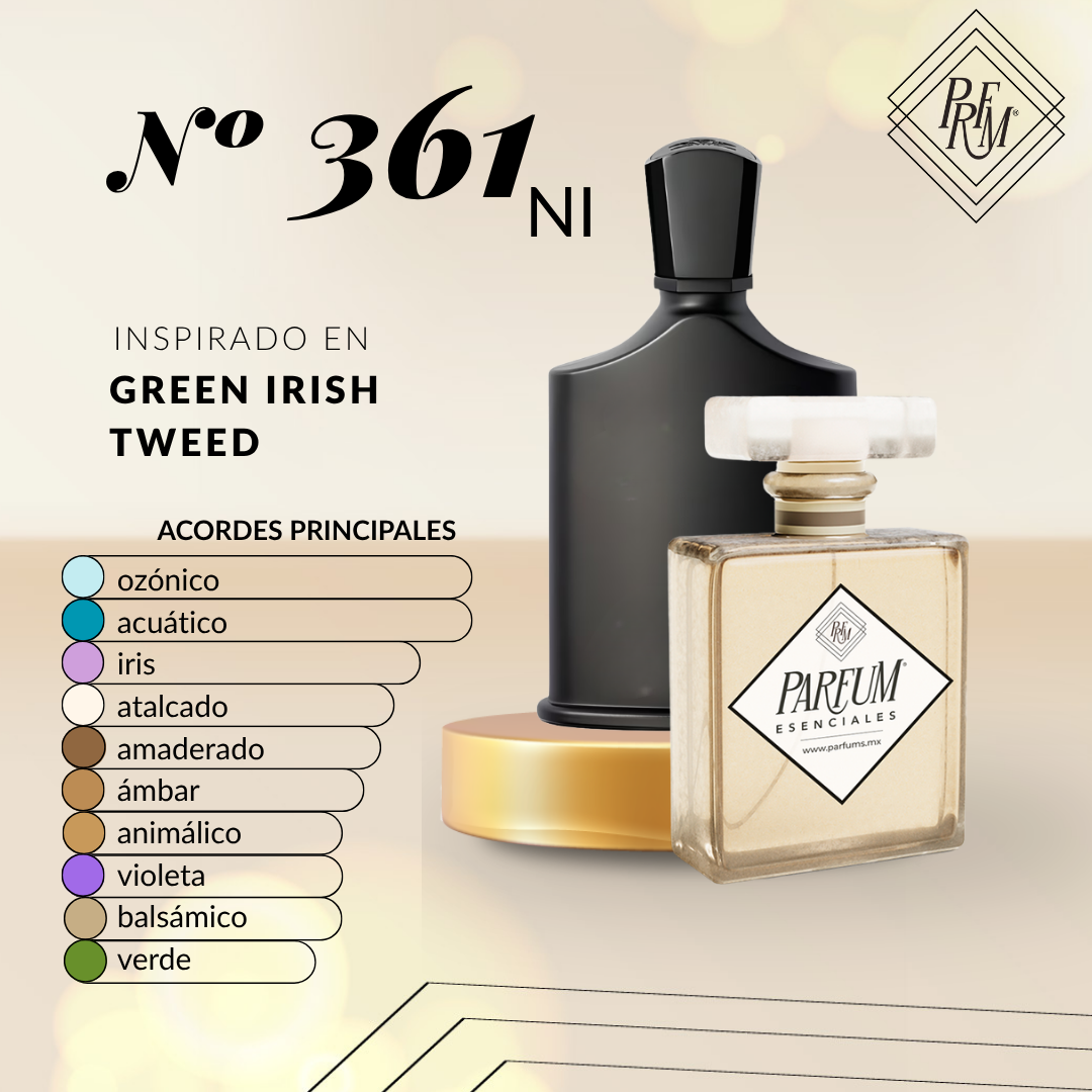 361NI- inspirado en GREEN IRISH TWEED MAN