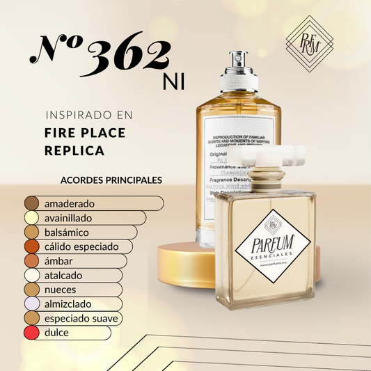 362NI- inspirado en BY THE FIREPLACE UNISEX