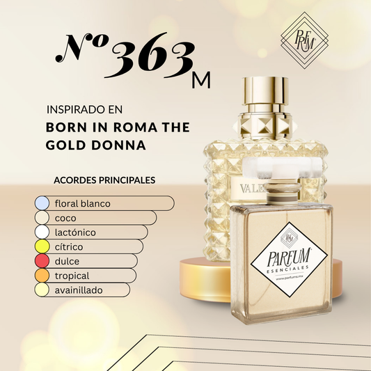 363M inspirado en BORN IN ROMA THE GOLD DONNA