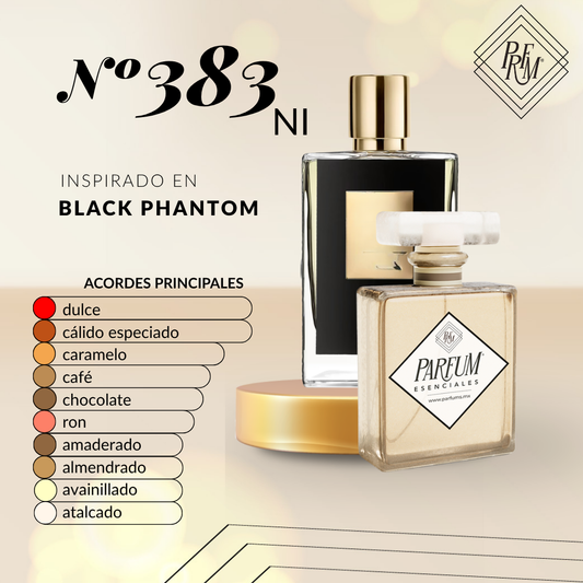 383NI- inspirado en BLACK PHANTOM UNISEX