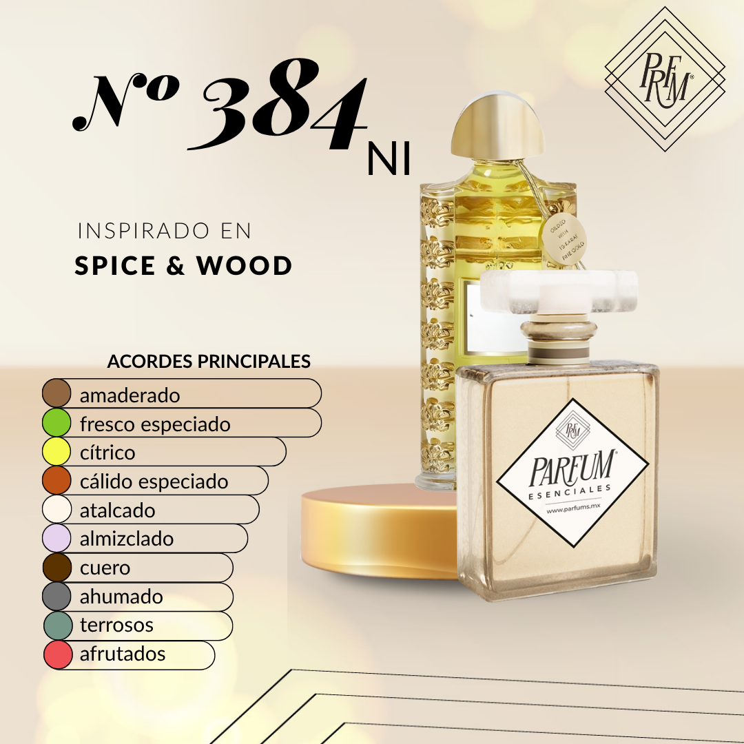 384NI- inspirado en SPICE AND WOOD UNISEX