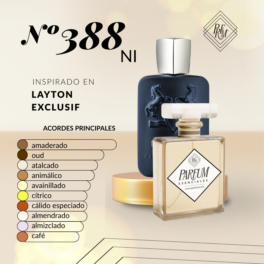 PREVENTA 388NI- inspirado en LAYTON EXCLUSIF UNISEX
