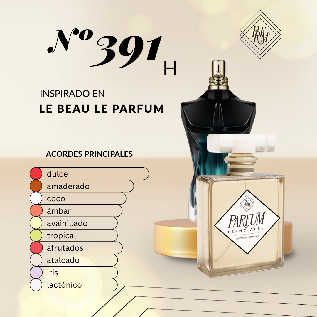 391H inspirado en LE BEAU LE PARFUM