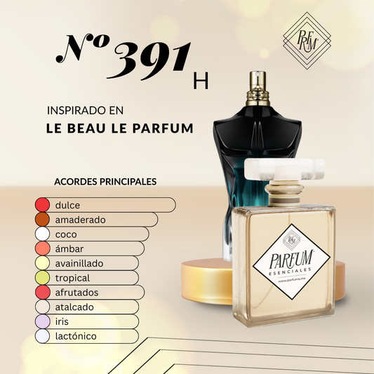 391H inspirado en LE BEAU LE PARFUM