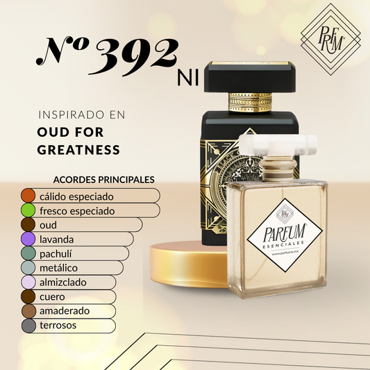 392NI- inspirado en OUD FOR GREATNESS UNISEX