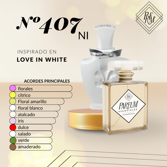 407NI- inspirado en LOVE IN WHITE FEM