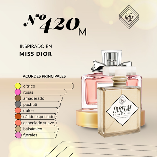 420M-Inspirado en-MISS DIOR