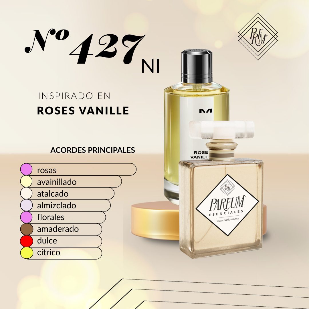 427NI- inspirado en ROSES VANILLE FEM