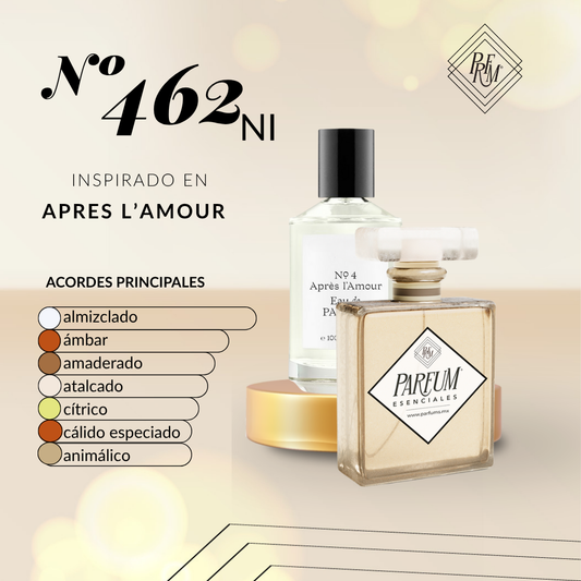 462NI- inspirado en APRÈS L'AMOUR UNISEX