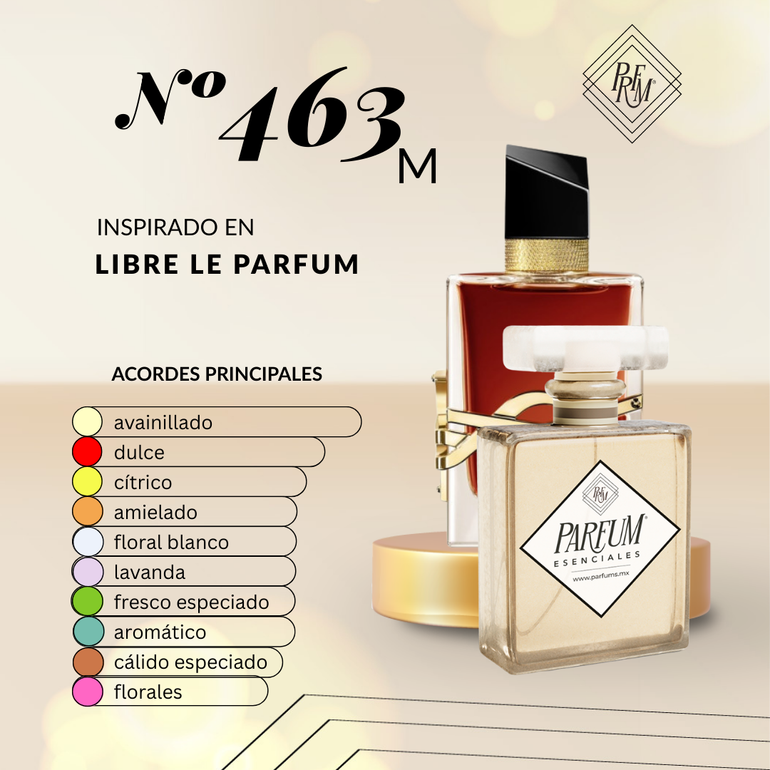 463M inspirado en LIBRE LE PARFUM