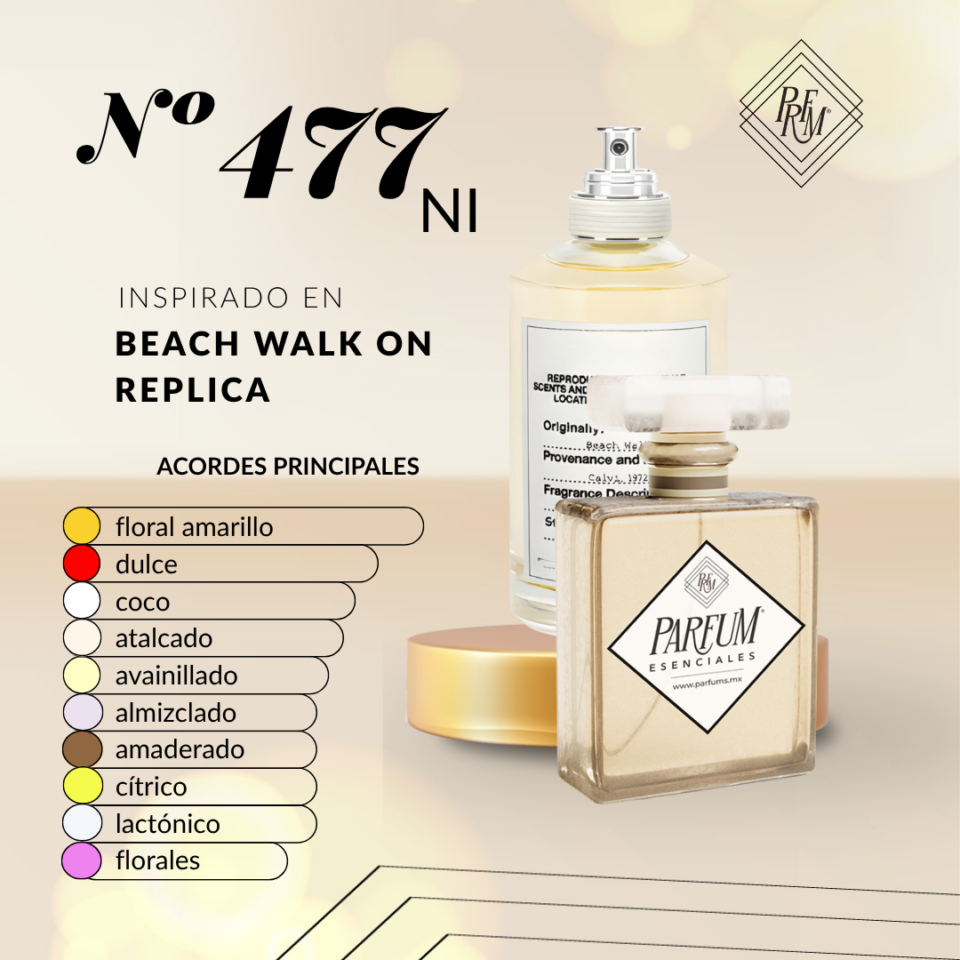 477NI- inspirado en BEACH WALK UNISEX