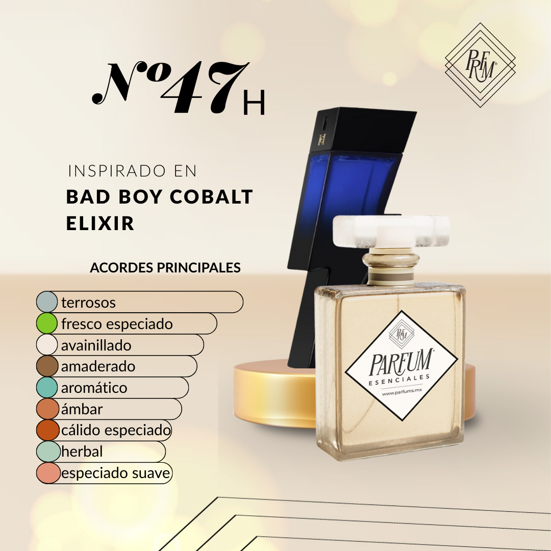47H Tipo BAD BOY COBALT ELIXIR MAN
