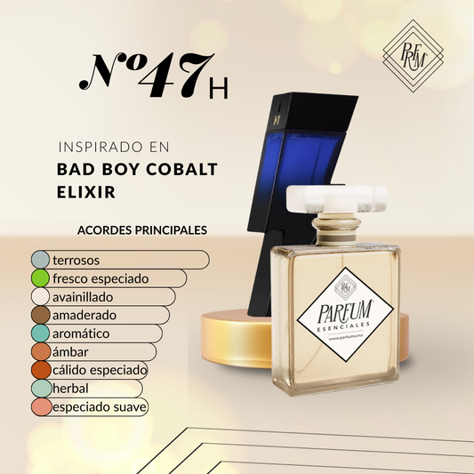 47H Tipo BAD BOY COBALT ELIXIR MAN
