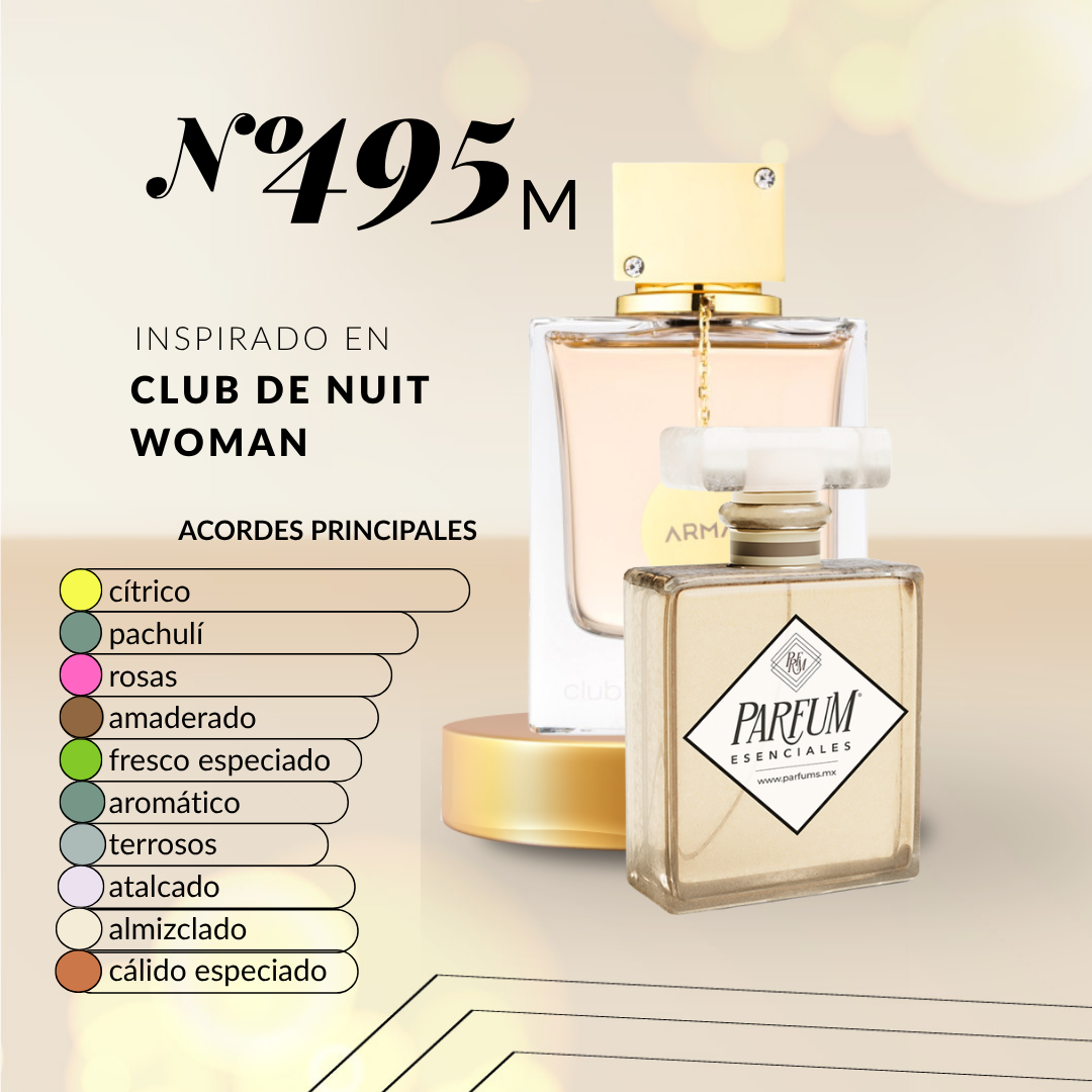495M  inspirado en CLUB DE NUIT FEM