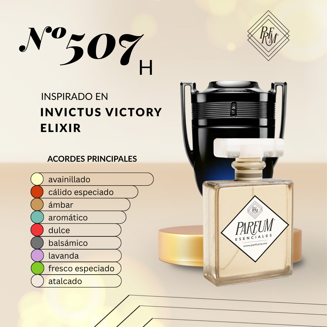 507H inspirado en INVICTUS VICTORY ELIXIR
