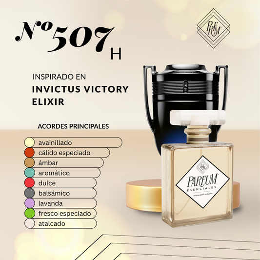 507H inspirado en INVICTUS VICTORY ELIXIR