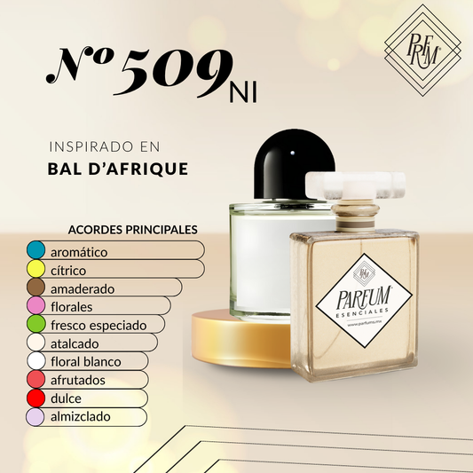 509NI- inspirado en BAL D'AFRIQUE UNISEX