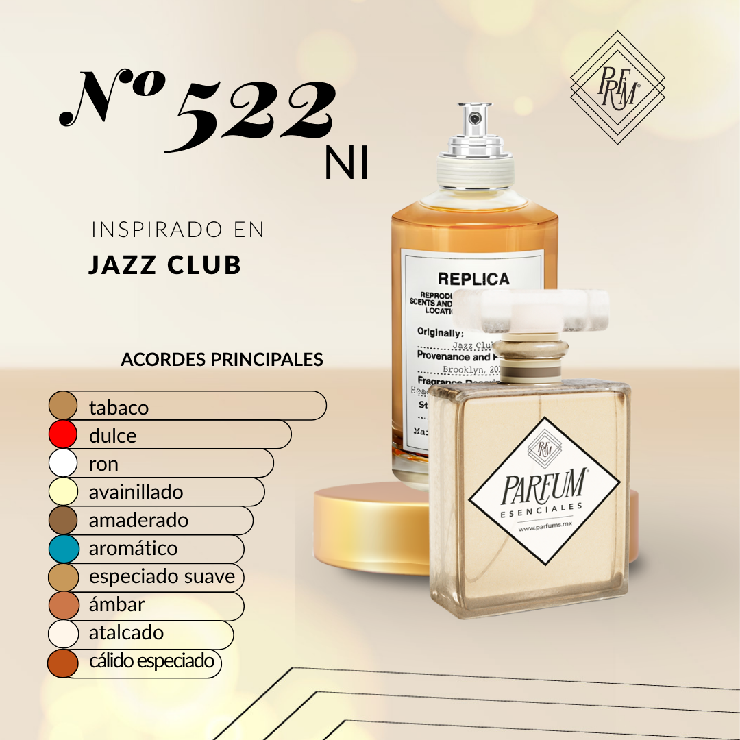 522NI- inspirado en JAZZ CLUB MAN