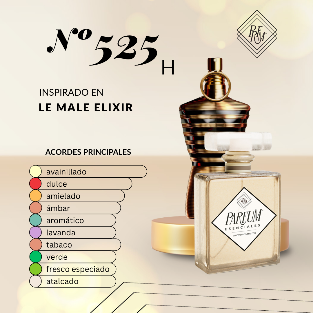 525H inspirado en LE MALE ELIXIR