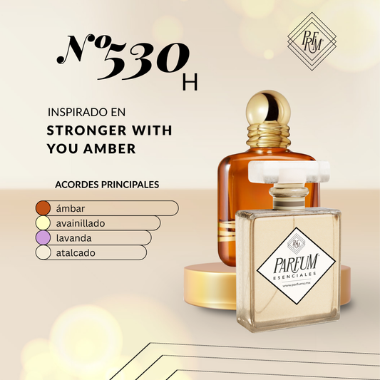 530H inspirado en STRONGER-WITH-U-AMBER