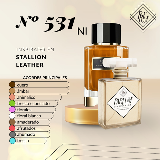 531NI- inspirado en STALLION LEATHER UNISEX