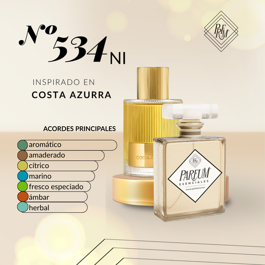 534NI- inspirado en COSTA AZZURRA UNISEX