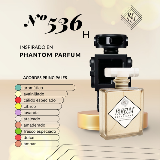 536H inspirado en PHANTOM PARFUM MAN