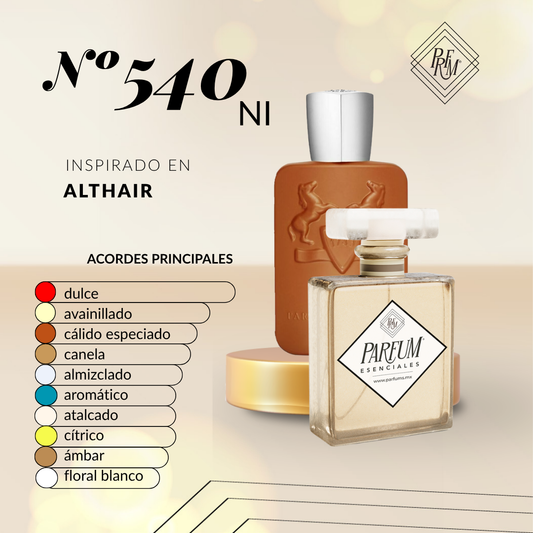 540NI- inspirado en Althaïr MAN