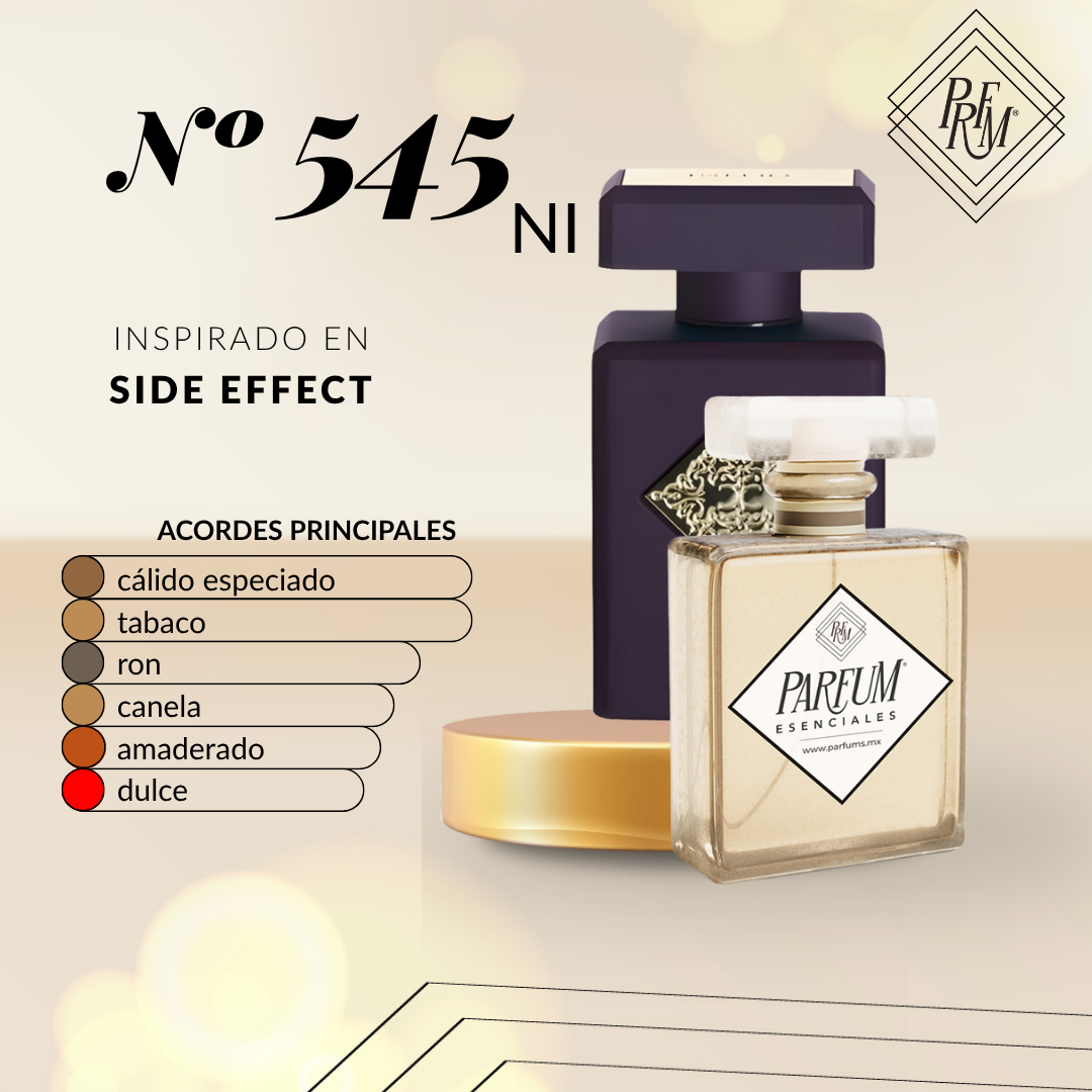 545NI- inspirado en  SIDE EFFECT UNISEX