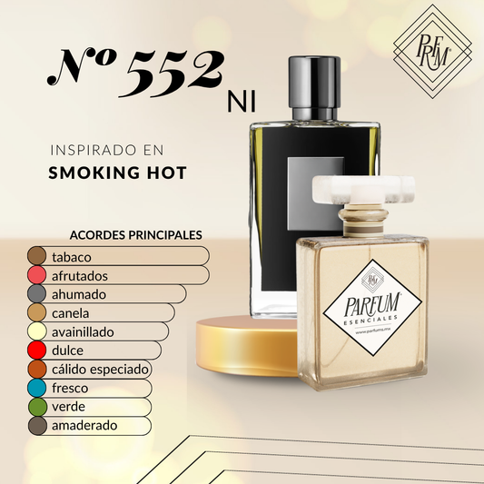 552NI- inspirado en Smoking Hot UNISEX