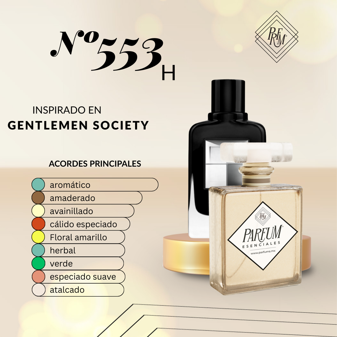 553H inspirado en Gentleman Society MAN