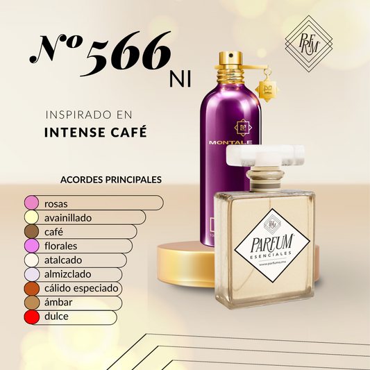 N°566NI- inspirao en INTENSE CAFÉ UNISEX