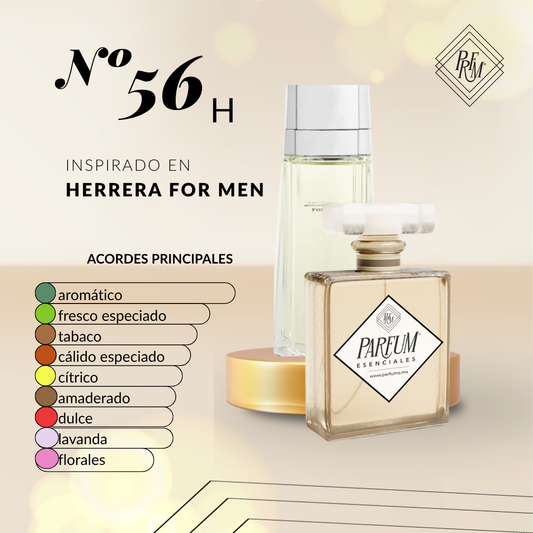 56H inspirado en HERRERA FOR MEN