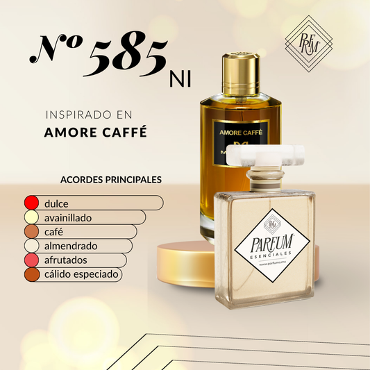 585NI- inspirado en Amore Caffè UNISEX
