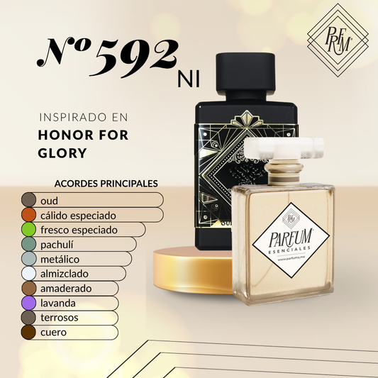 592NI- inspirado en BADE'E AL OUD HONOR FOR GLORY