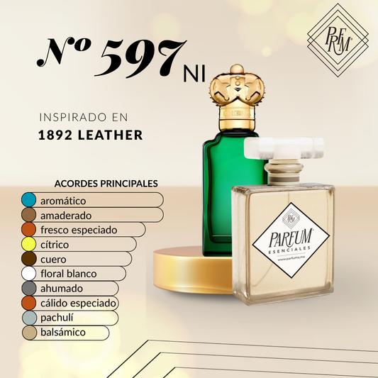 597NI- inspirado en 1872 LEATHER