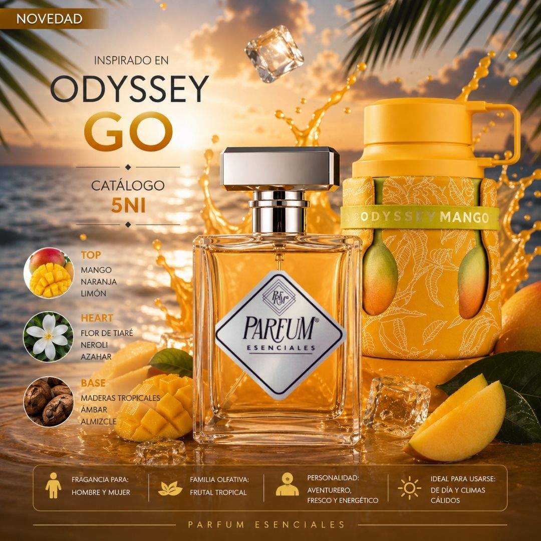 5NI- inspirado en ODYSSEY GO MANGO