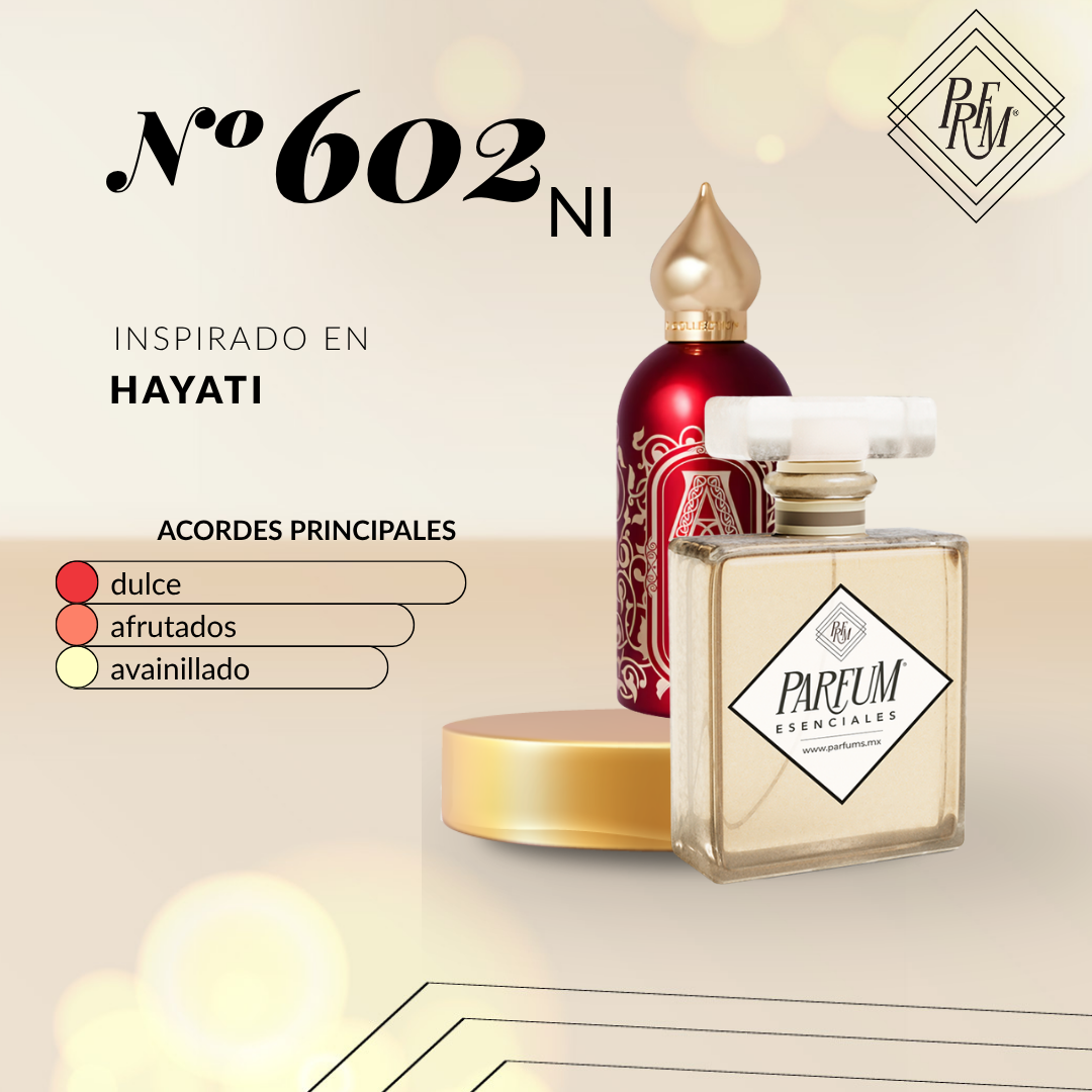 602NI- inspirado en HAYATI UNISEX