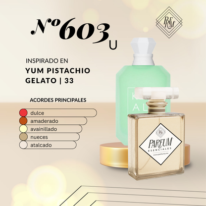 603U inspirado en YUM PISTACHIO GELATO UNIXES