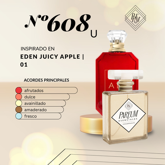 608U inspirado en  EDEN JUICY APPLE  | 01 UNISEX