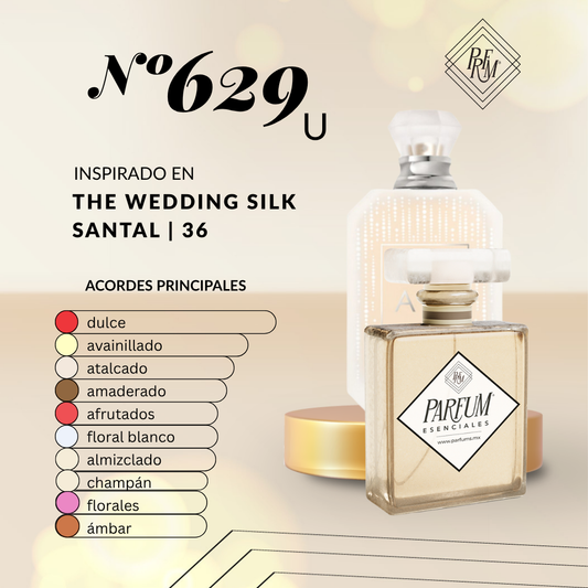 629U  inspirado en  The Wedding Silk Santal | 36 FEM