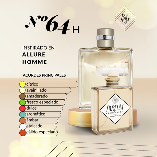 64H inspirado en ALLURE HOMME