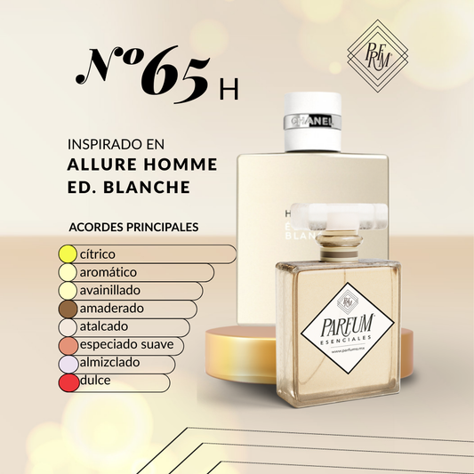65H inspirado en Allure-Homme-Edition-Blanche